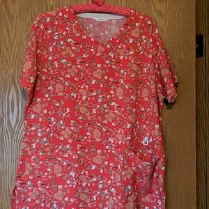 Carhartt women's flex fit scrub top